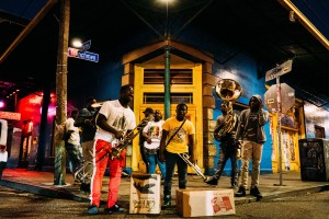Buskers in New Orleans
